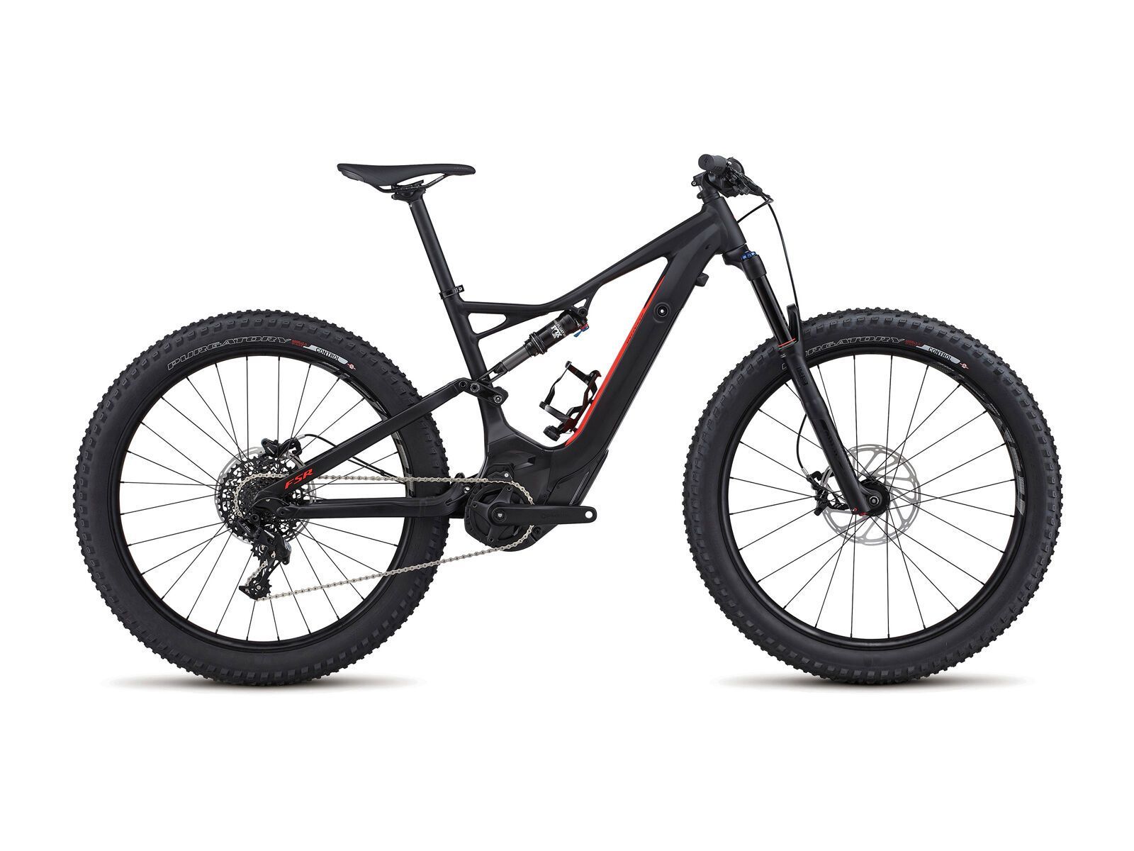Specialized Turbo Levo FSR 6Fattie, satin black/rocket red - Bild 1