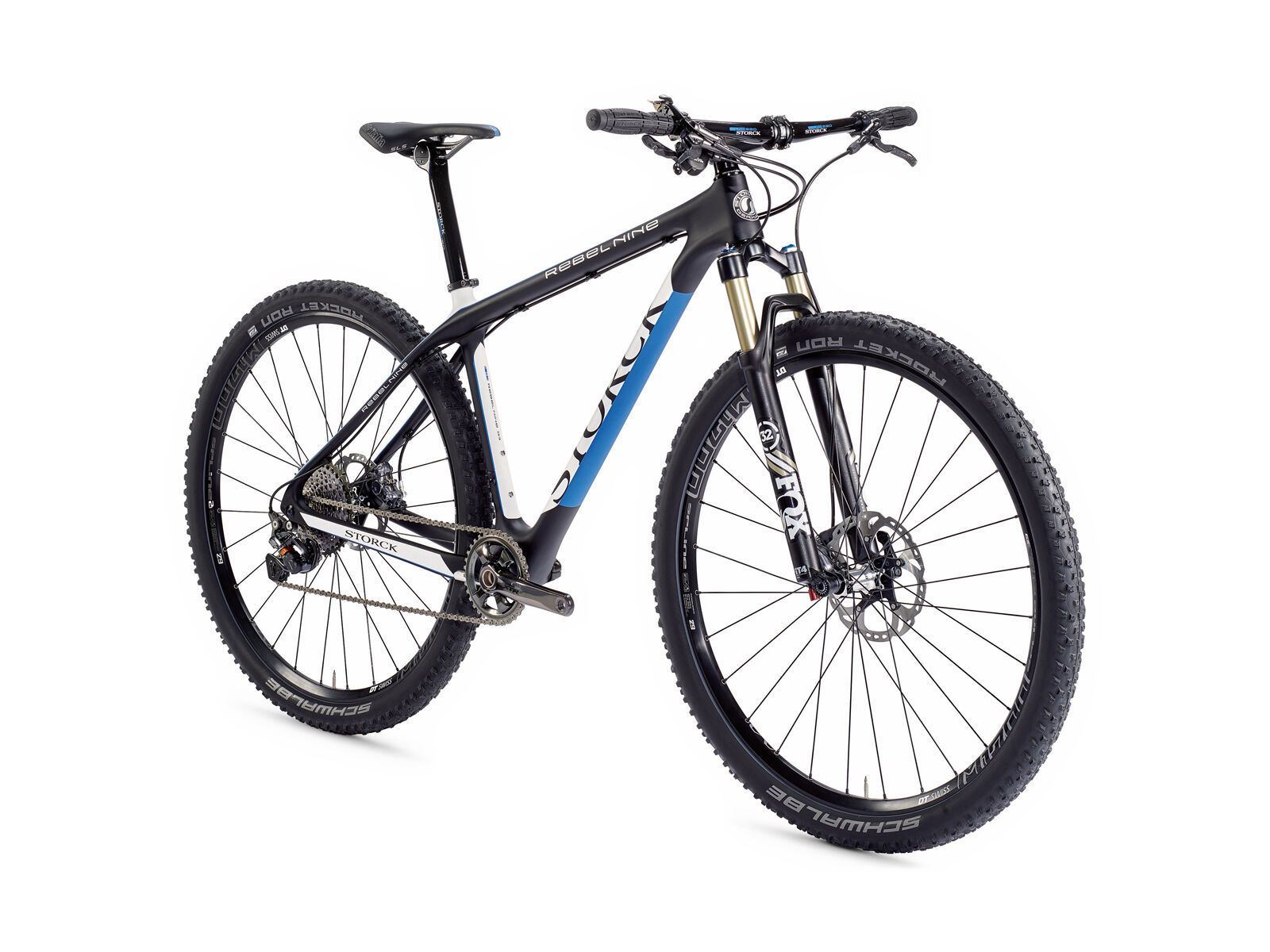 Storck Rebel Nine G3 XT 2x11 Race, black/blue/white - Bild 2