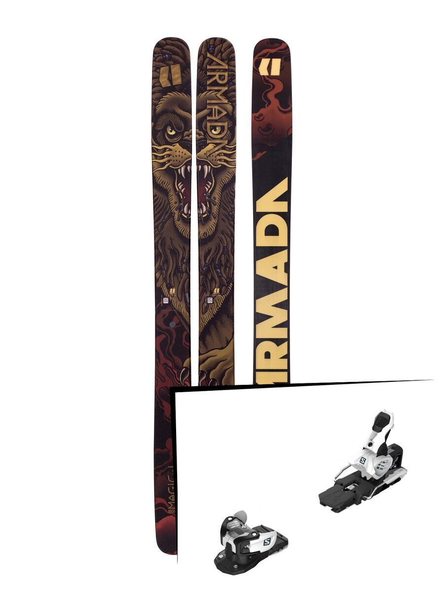 Set: Armada Magic J 2019 + Salomon Warden MNC 13 white/black - Bild 1