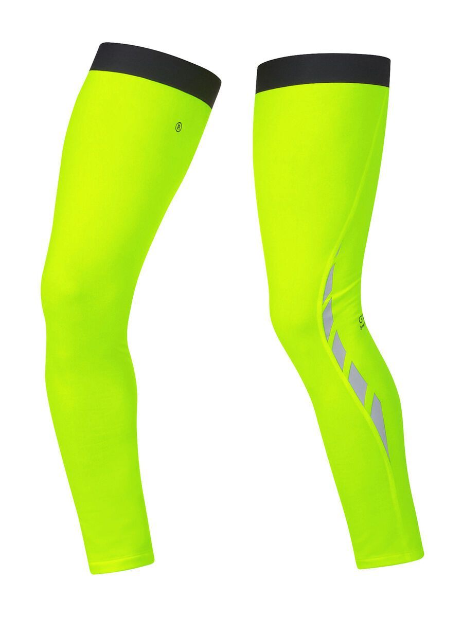 Gore Bike Wear Visibility Thermo Beinlinge, neon yellow - Bild 1