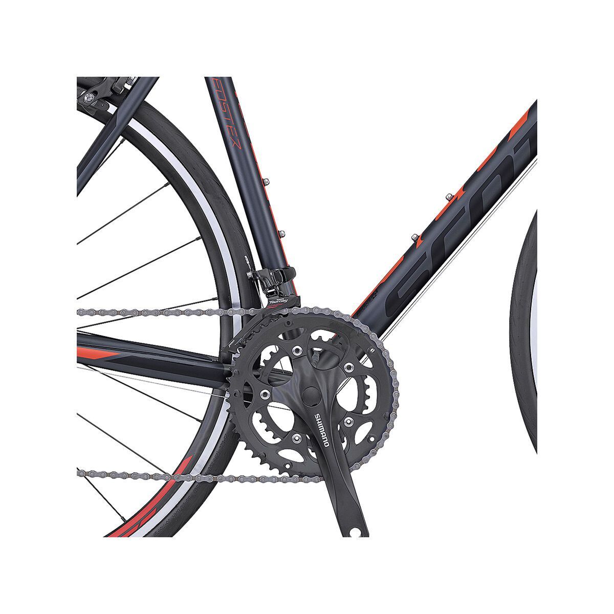 Scott Speedster 60, anthracite/black/red - Bild 3