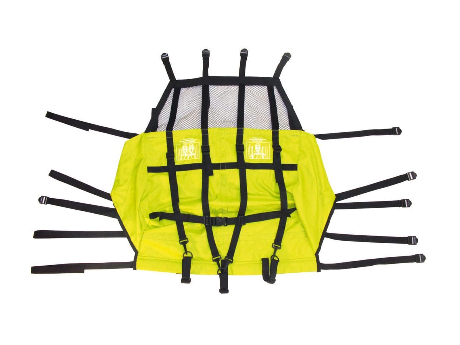 XLC Ersatzsitzbezug für XLC Kinderanhänger Duo², limone - Bild 1