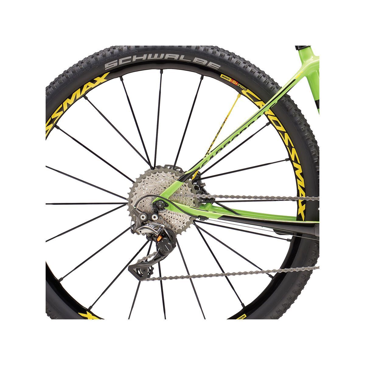 Cannondale F-SI Hi-Mod 1 27.5, berzerker green w/ jet black, cdale yellow, gloss - Bild 4