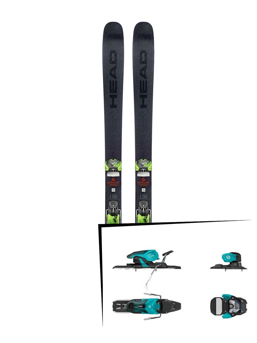 Set: Head Kore 99 2019 + Salomon Warden 11 turquoise/black - Bild 1