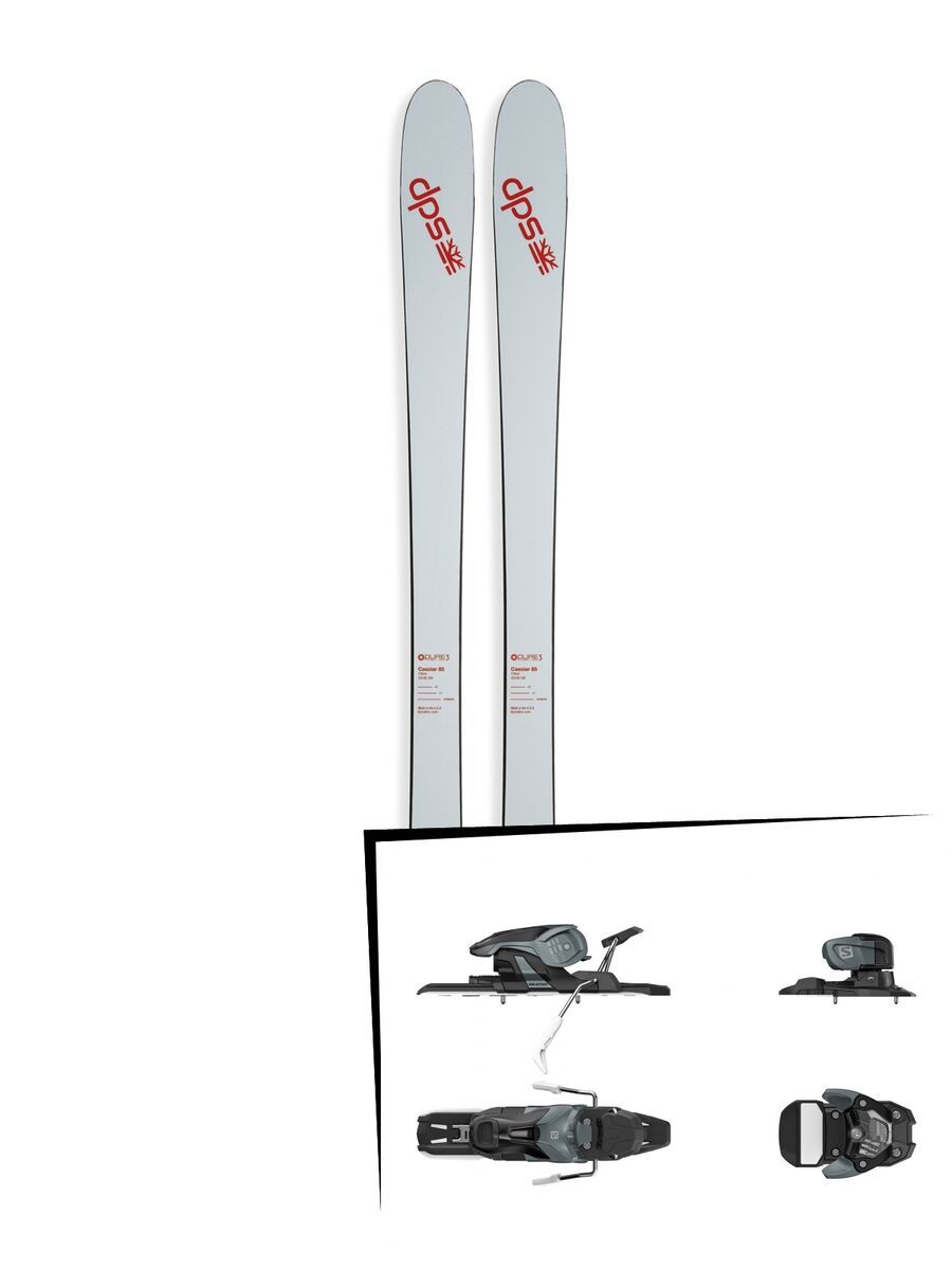 Set: DPS Skis Cassiar 85 2017 + Salomon Warden 11 (1706221) - Bild 1