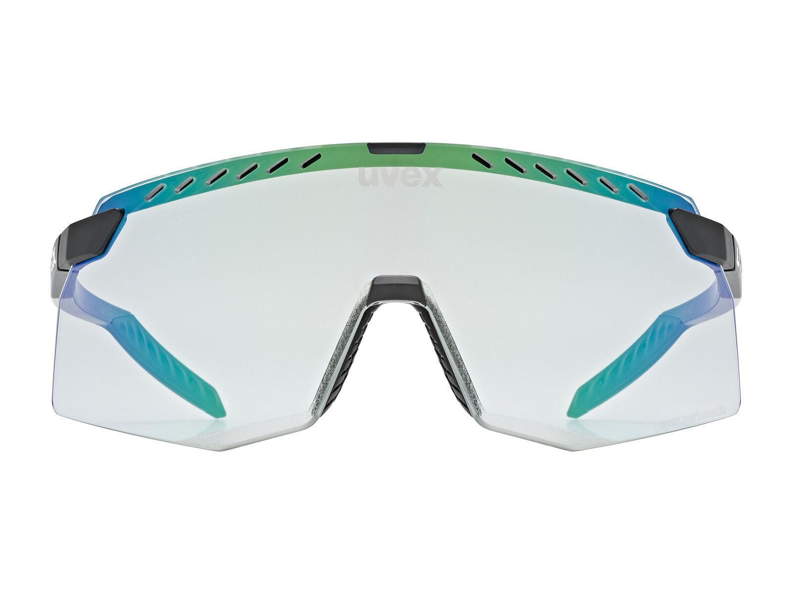 uvex pace stage V, Mirror Green / black matt - Bild 3