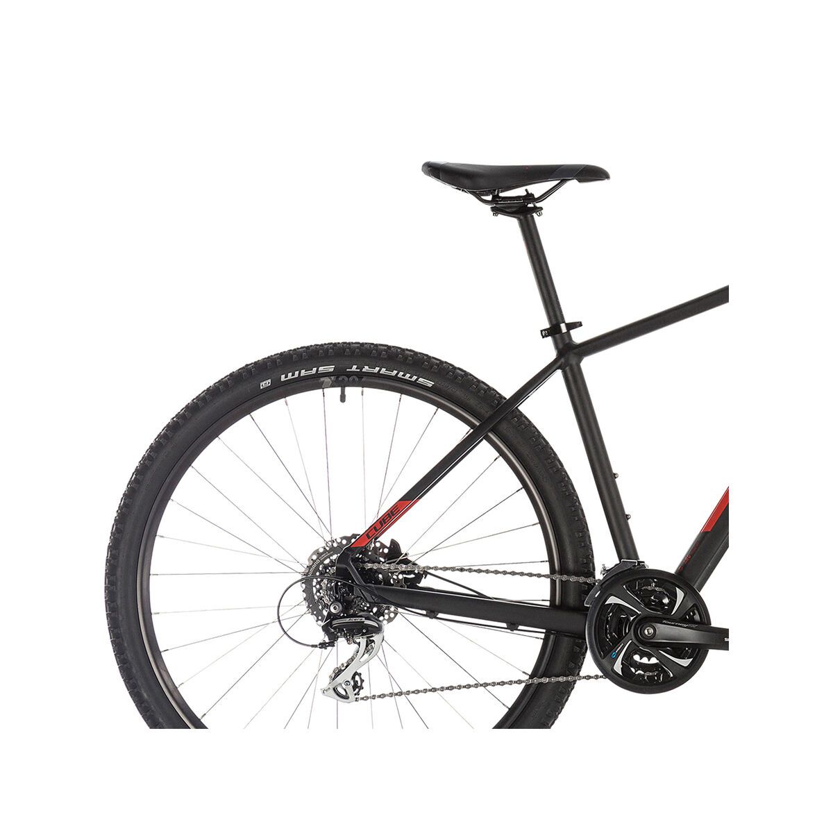 Cube Aim Race 27.5, black´n´red BIKERBOARDER.DE