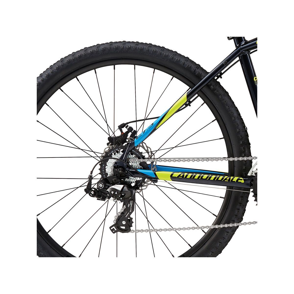 Cannondale Catalyst 4, midnight w/ neon spring and ultra blue, gloss - MDN - Bild 4