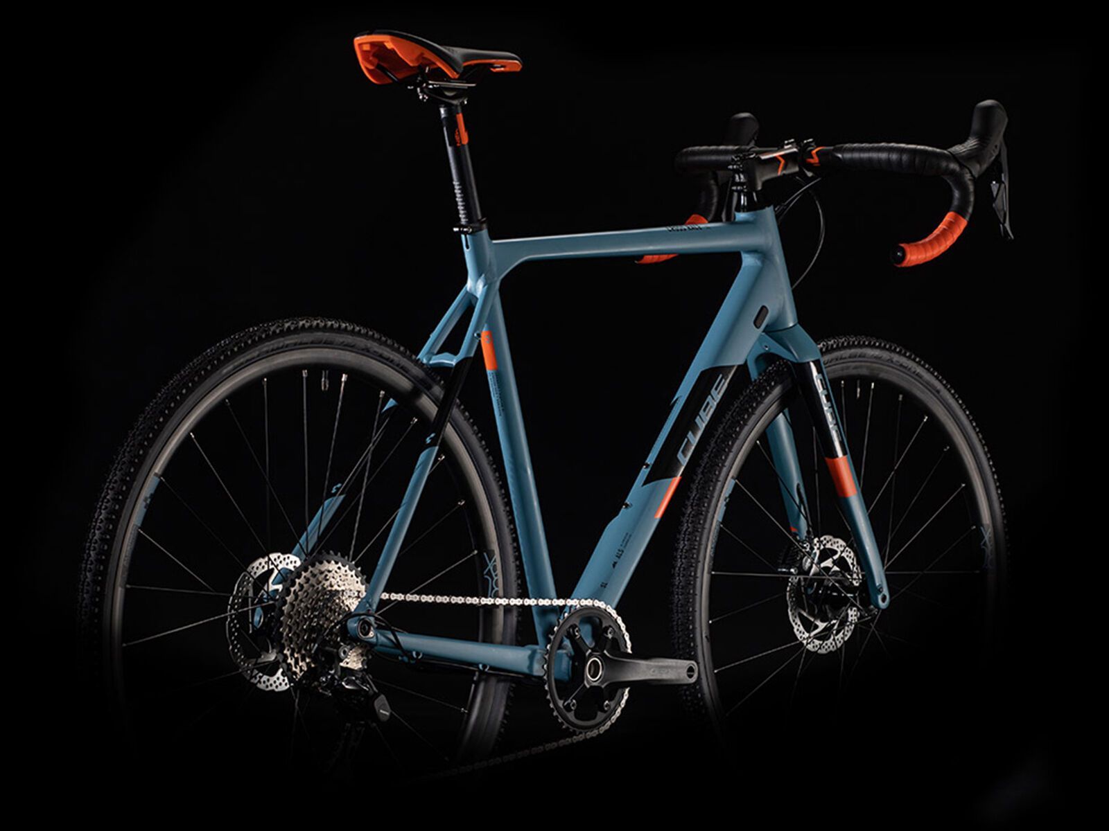 Cube Cross Race SL, bluegrey´n´orange - Bild 2