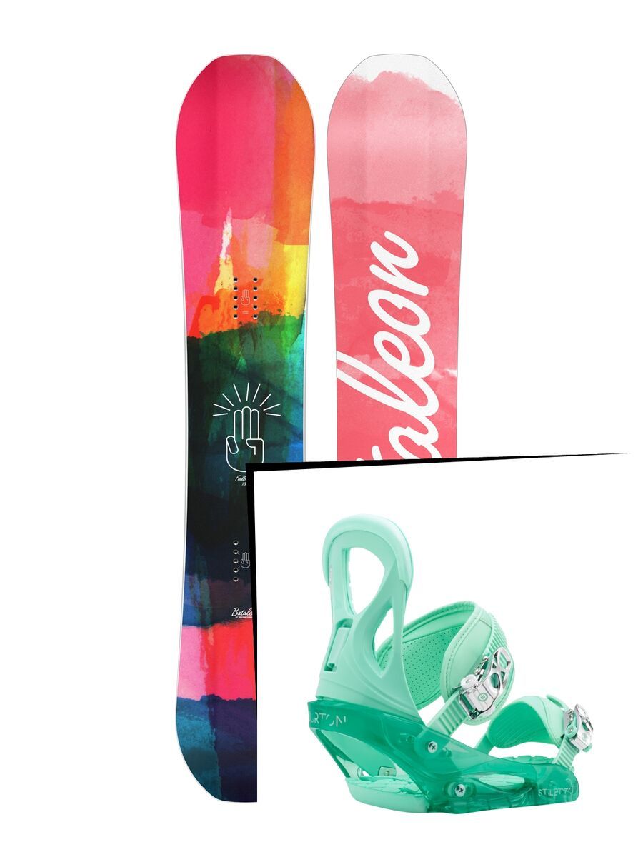 Set: Bataleon Feelbetter 2017 + Burton Stiletto (1712933S) - Bild 1