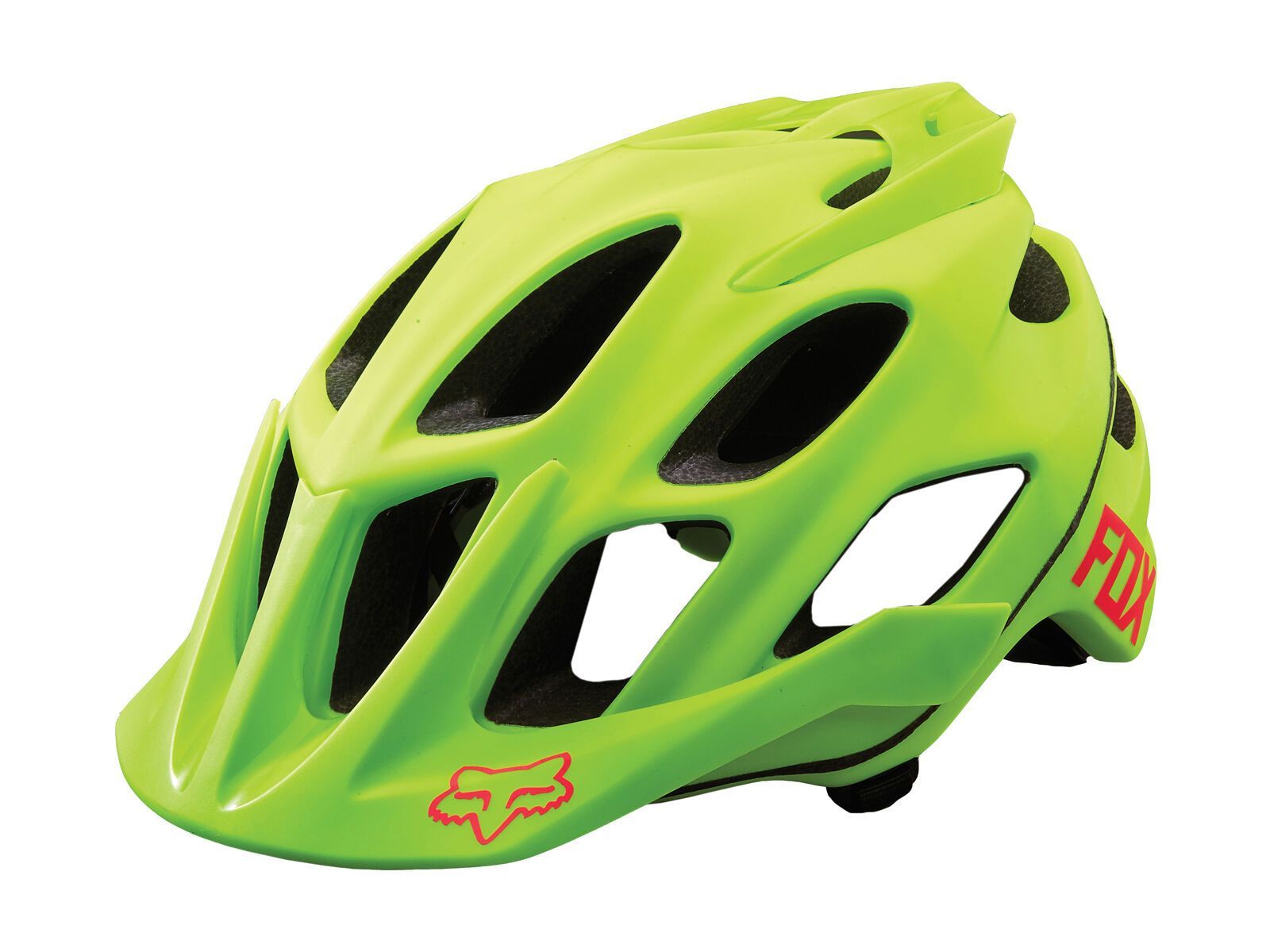 Fox Flux Optik Helmet, flow yellow - Bild 1