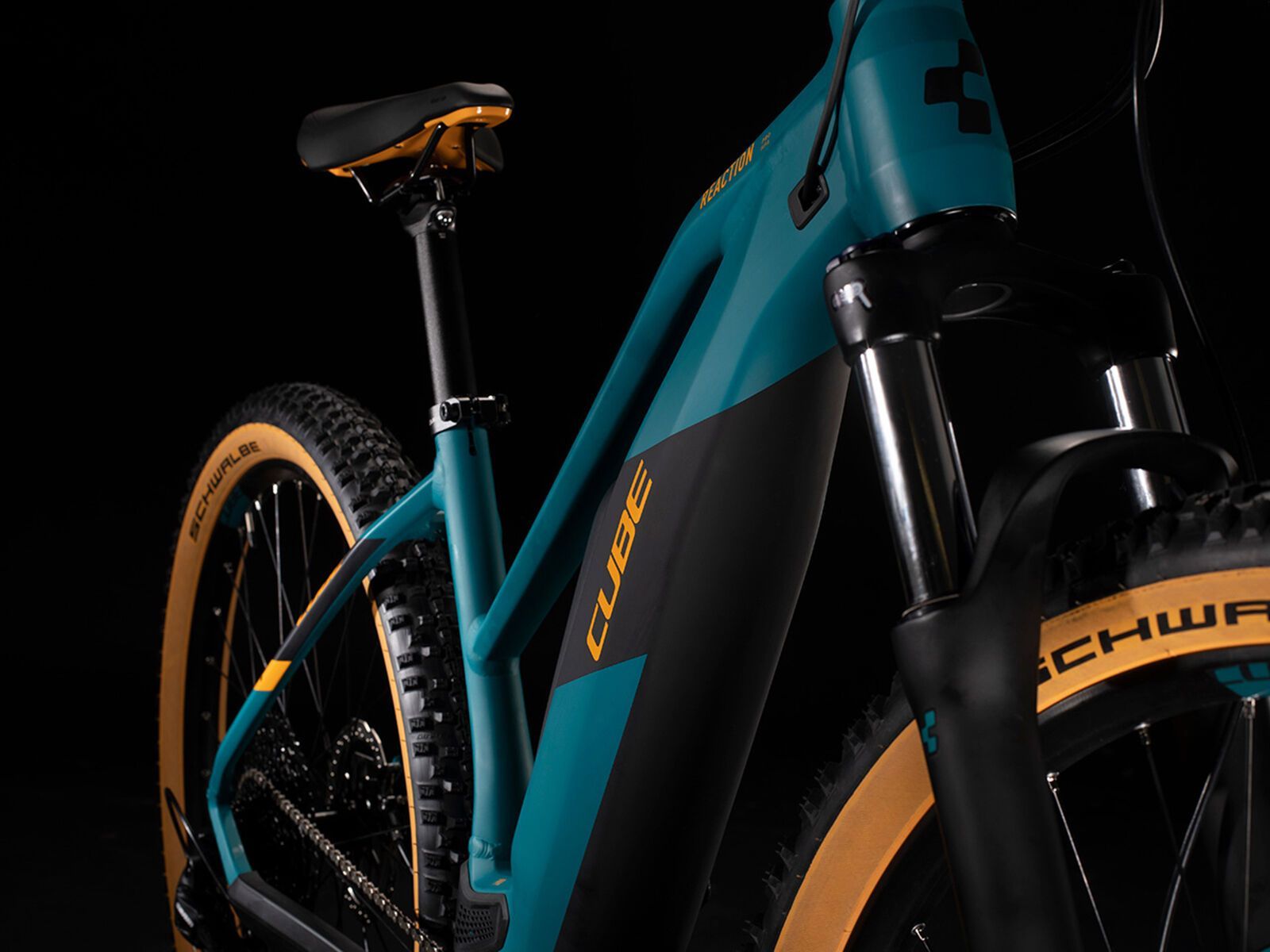 Cube Reaction Hybrid Pro 29 Trapeze, pinetree´n´orange - Bild 2