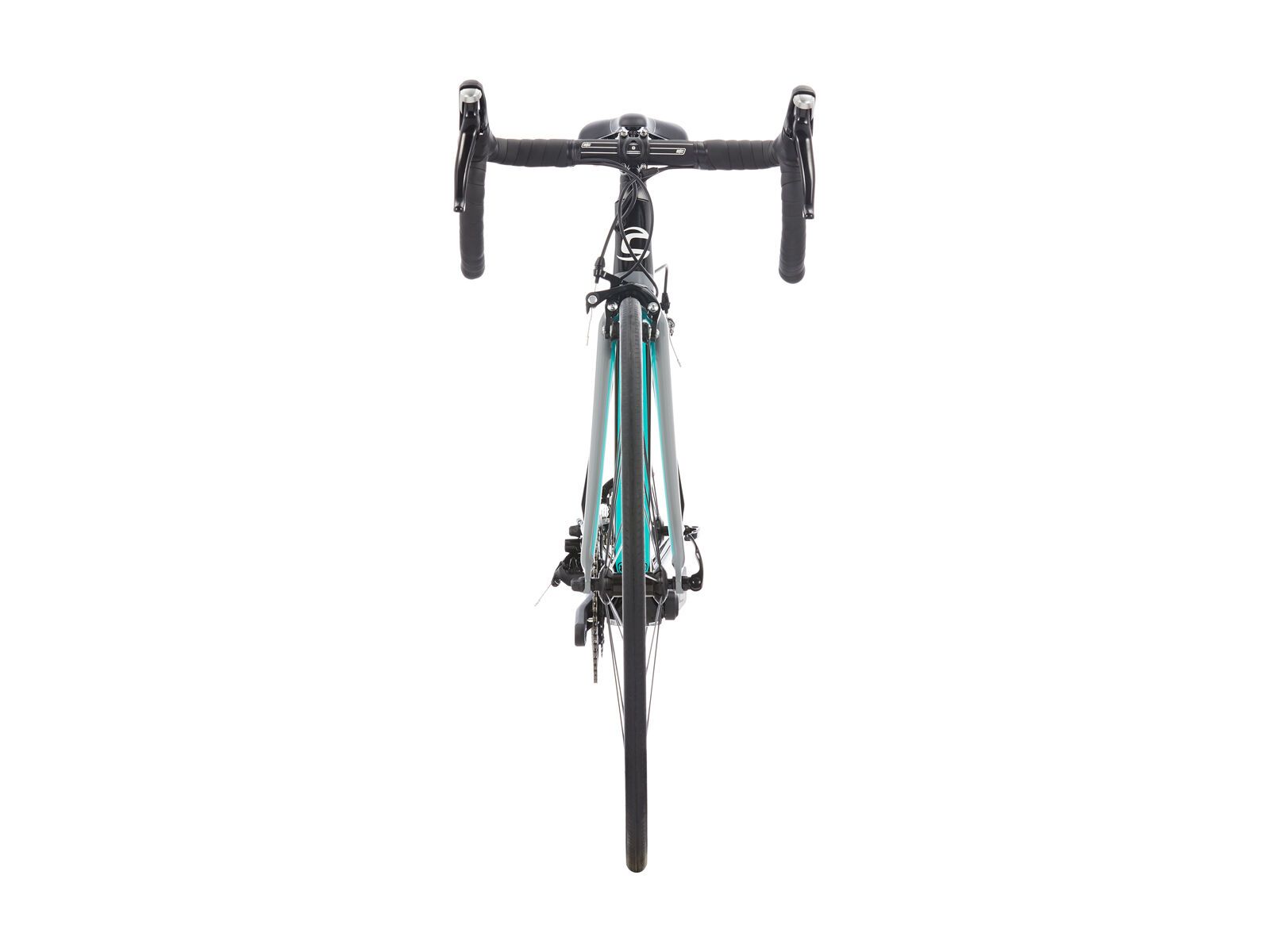 Cannondale SuperSix Evo Women's 105, jet black w/turquoise and cashmere - gloss (BLK) - Bild 3