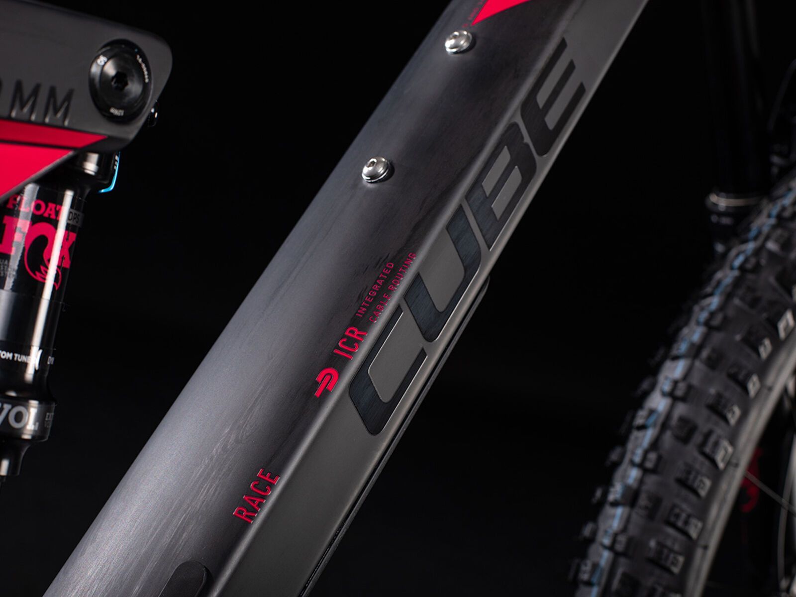 Cube Sting WS 140 HPC Race, carbon´n´rubinred - Bild 4