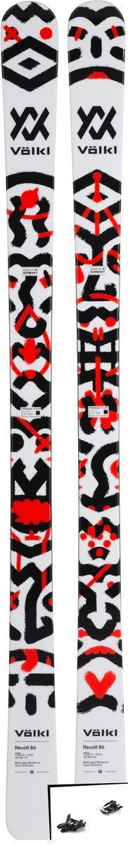 Set: Völkl Revolt 86 2019 + Marker Alpinist 9 Long Travel black/titanium - Bild 1