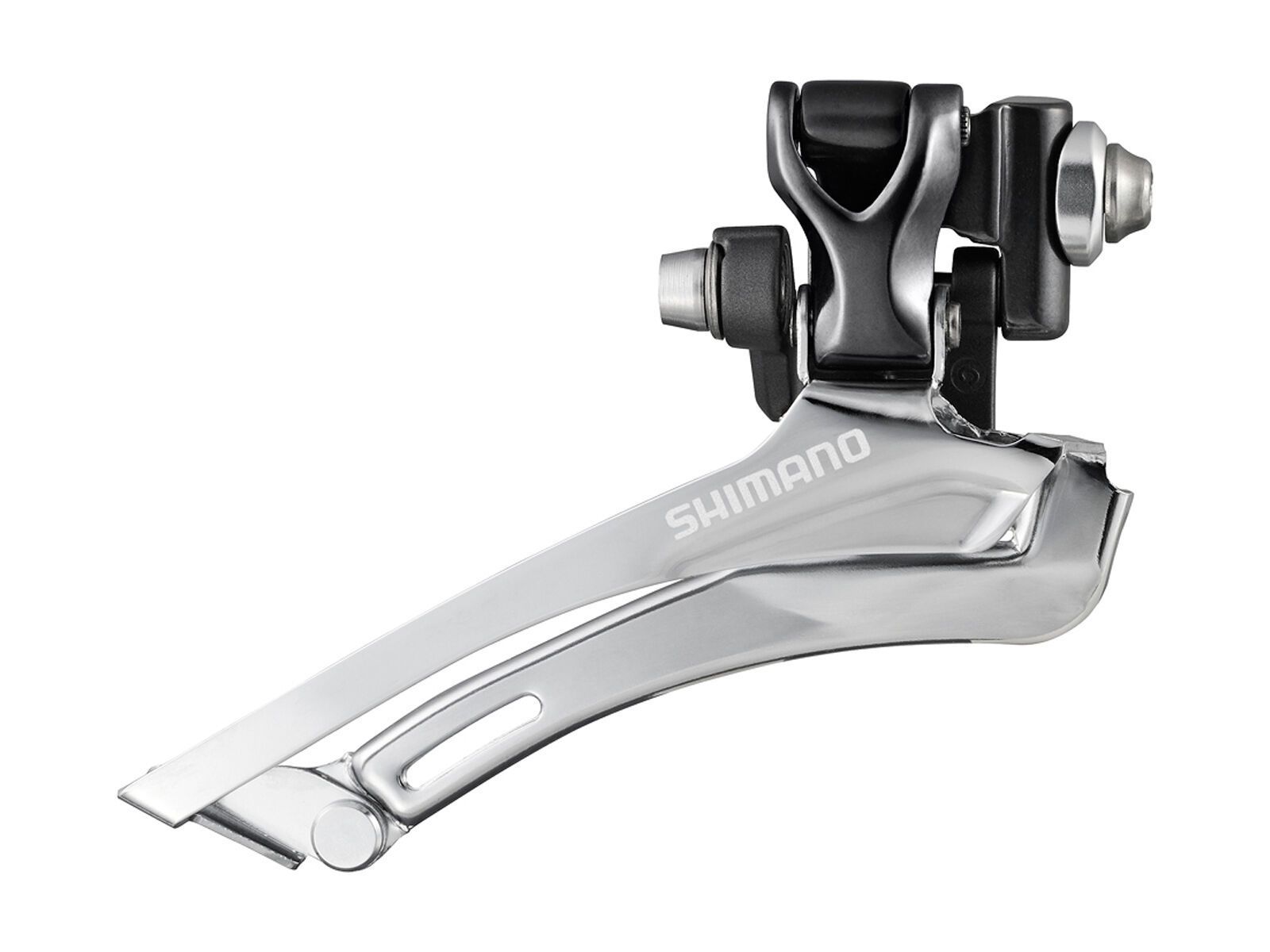Shimano Umwerfer Cyclocross FD-CX70 2x10 Down Swing - Top-Pull, grau - Bild 1
