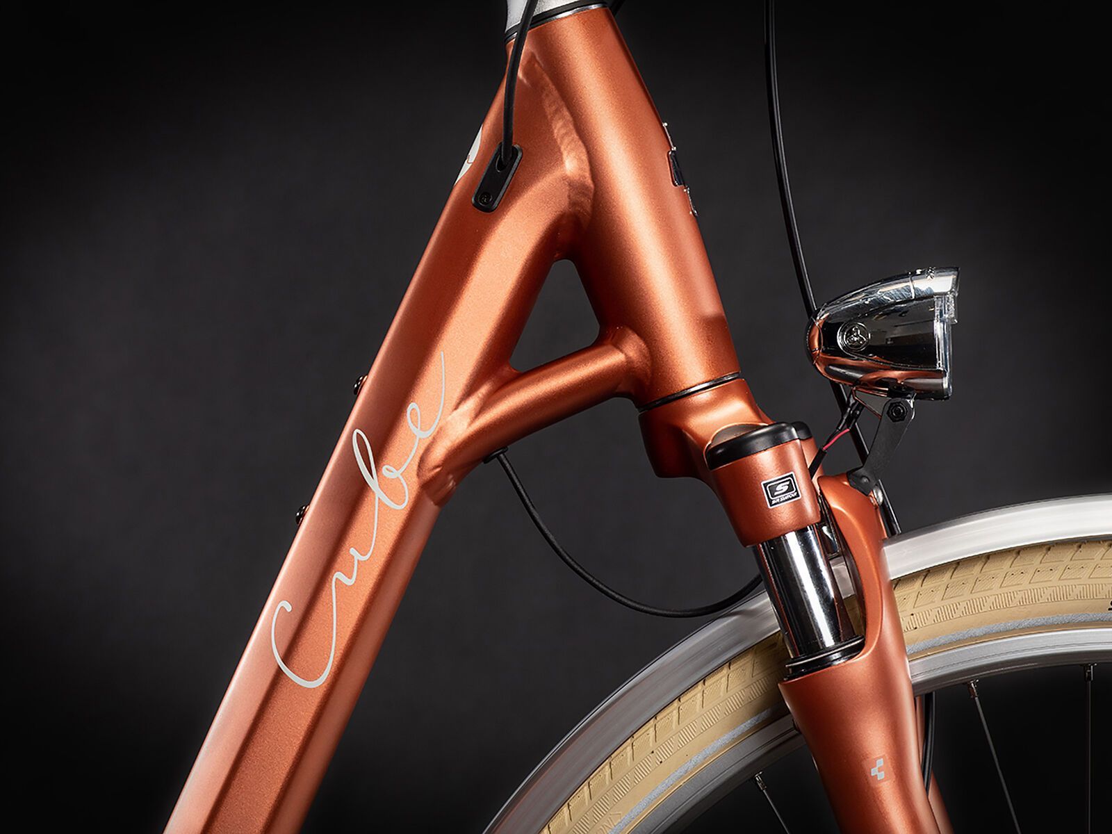 Cube Ella Ride Hybrid 400, red´n´grey - Bild 3