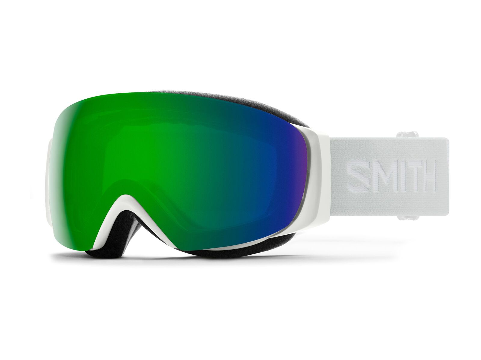 Smith I/O Mag S inkl. WS, white vapor/Lens: chromapop sun green mirror - Bild 1