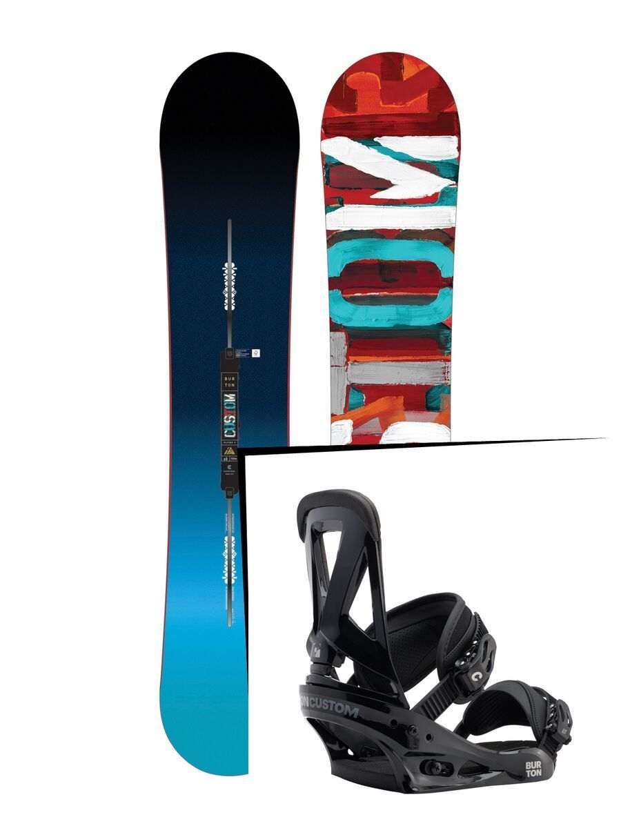 Set: Burton Custom Flying V 2017 +  Custom (1712739S) - Bild 1