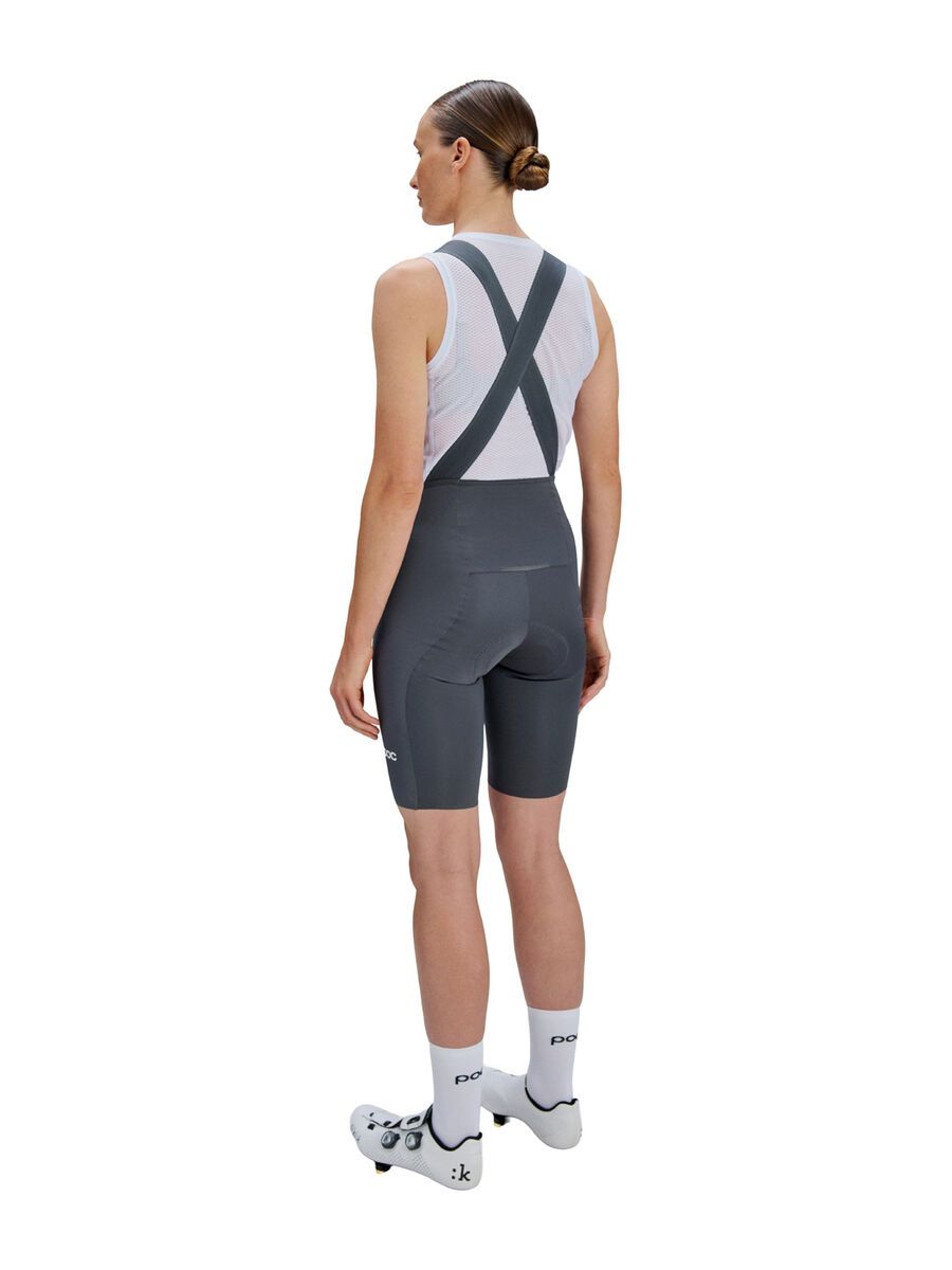 POC W's Raceday Bib Shorts, sylvanite grey - Bild 4