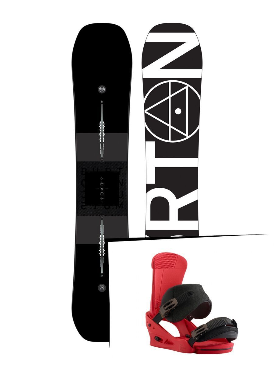 Set: Burton Custom X Flying V 2019 +  Custom (1930939S) - Bild 1
