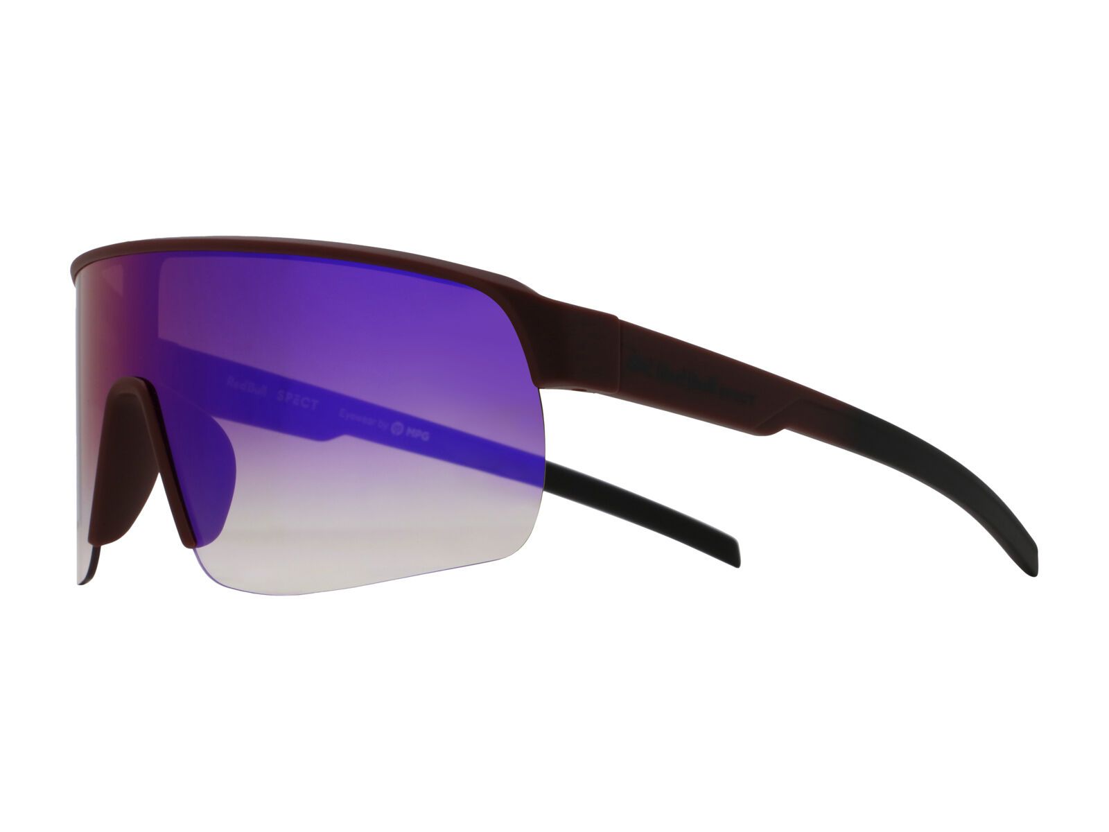 Red Bull Spect Eyewear Dakota, Gr. Smoke/Red-Purple Mirror / soft touch mauve - Bild 4