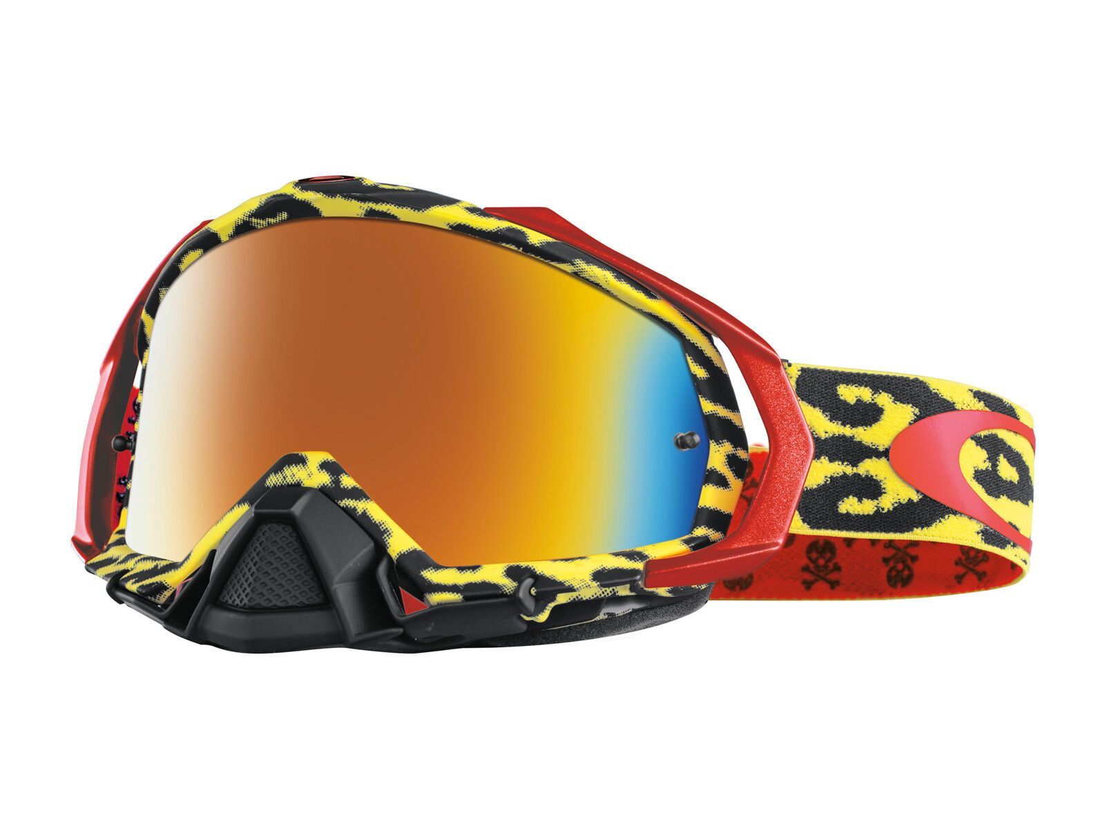 Oakley Mayhem Pro MX, cheetah yellow/Lens: fire - Bild 1