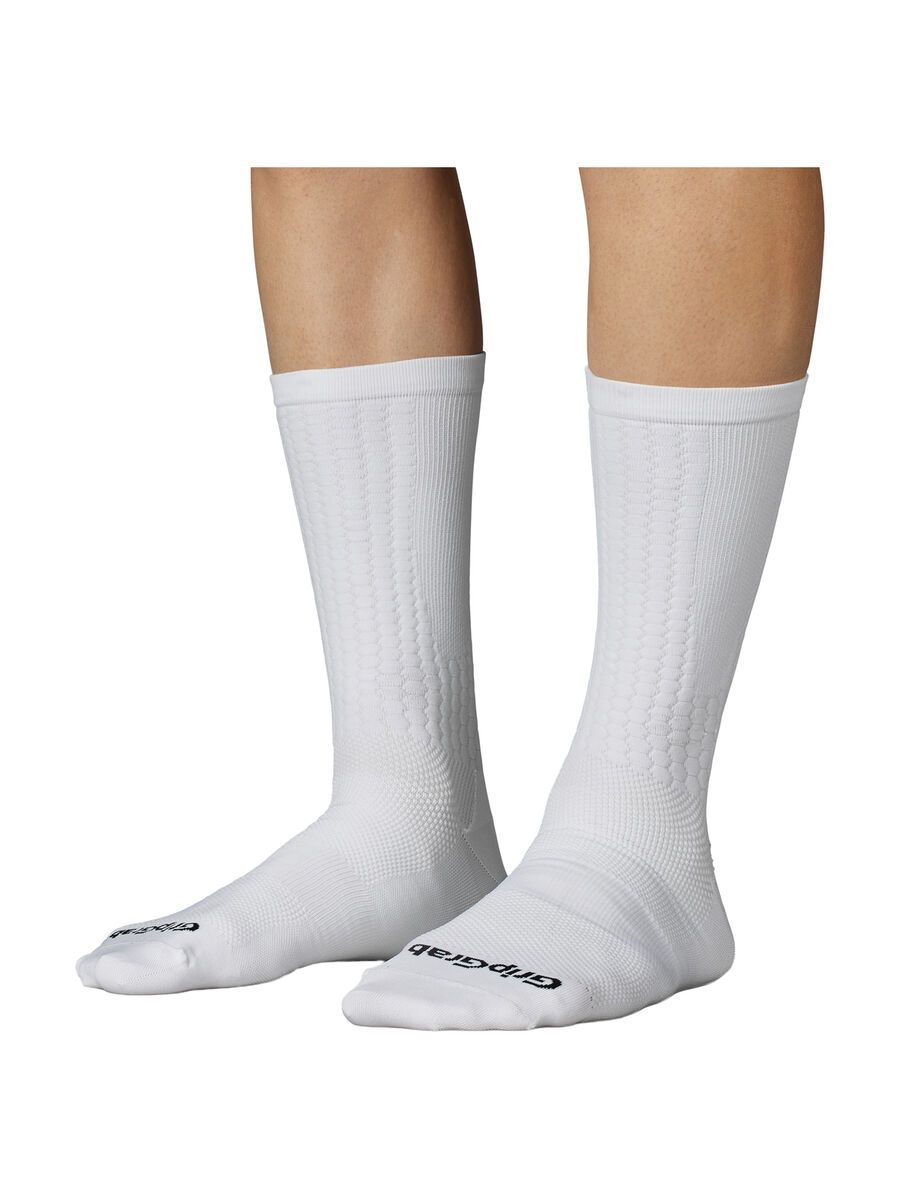 GripGrab FastStream Aero Cycling Socks, white - Bild 2