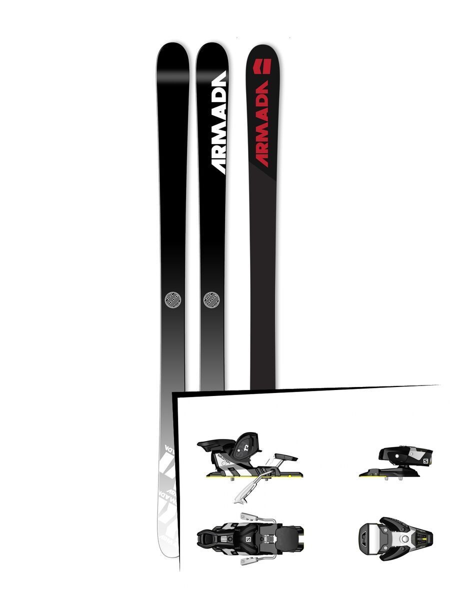 Armada Set: Pipe Cleaner 2016 + Salomon STH2 WTR 13 - Bild 1