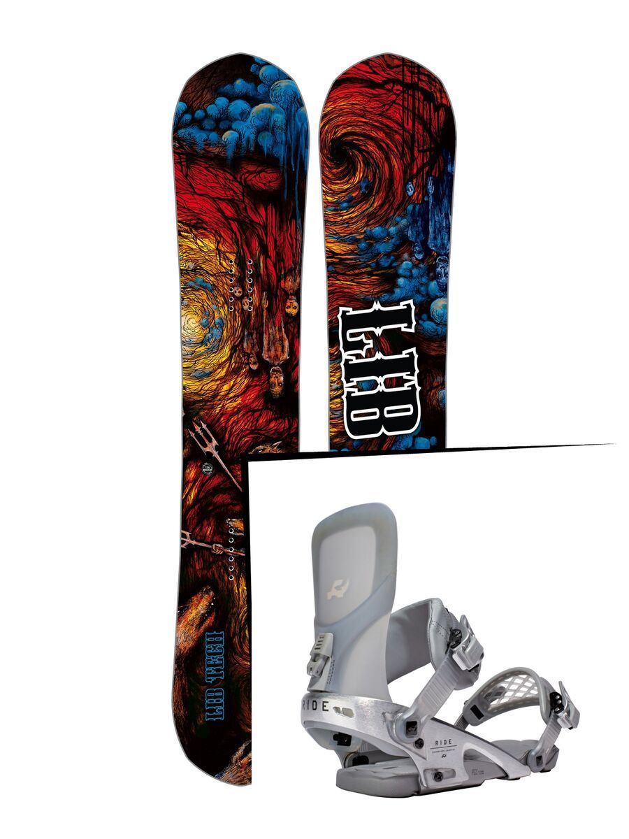 Set: Lib Tech From Hell Hot Knife 2017 + Ride Rodeo LTD (1487161S) - Bild 1