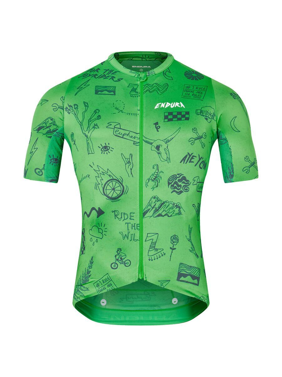 Endura Pro SL Kurzärmeliges Bedrucktes Trikot, emerald - Bild 1