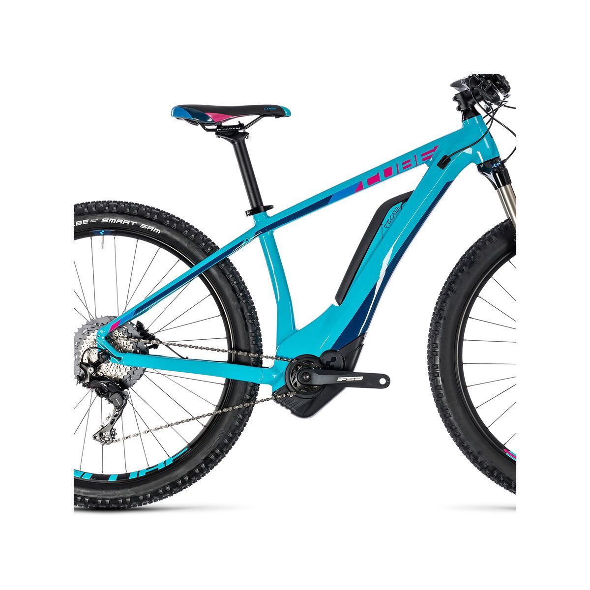 Cube Access Hybrid Race 500 27.5, turquoise´n´rasberry - Bild 4