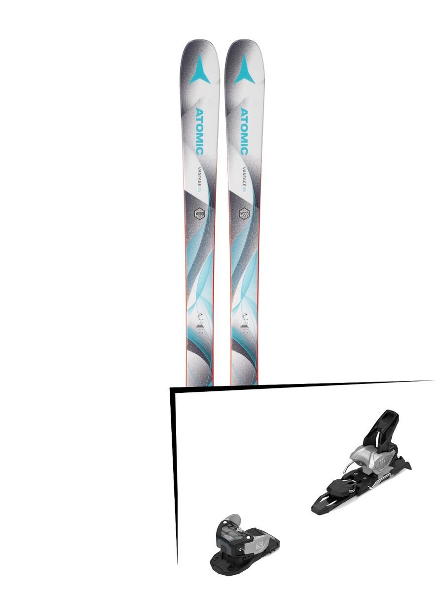 Set: Atomic Vantage 85 W 2018 + Salomon Warden MNC 11 silver/black - Bild 1