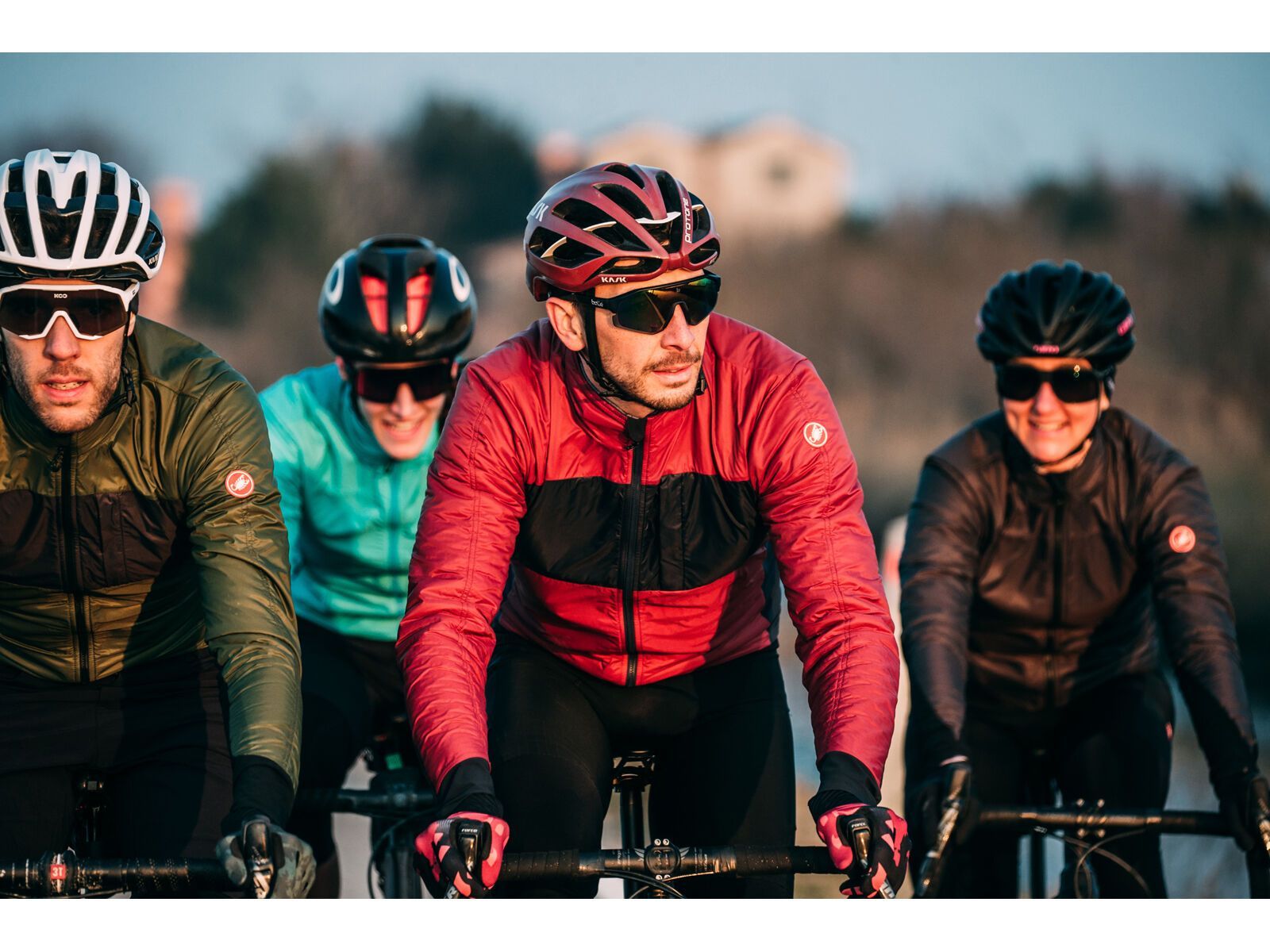 Castelli Unlimited Puffy Jacket, military green/dark gray - Bild 12