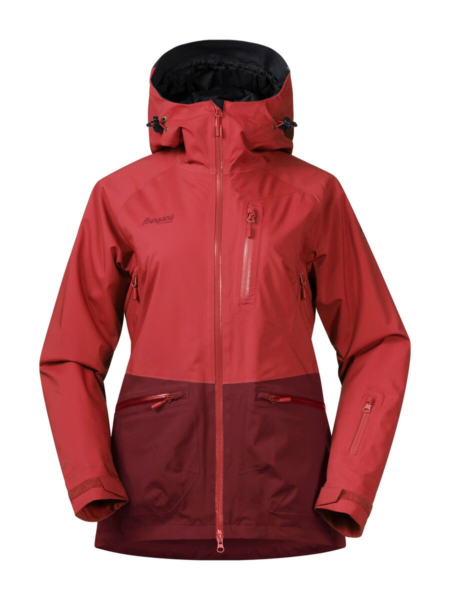 Bergans Myrkdalen Insulated Lady Jacket, lounge/bordeaux - Bild 1