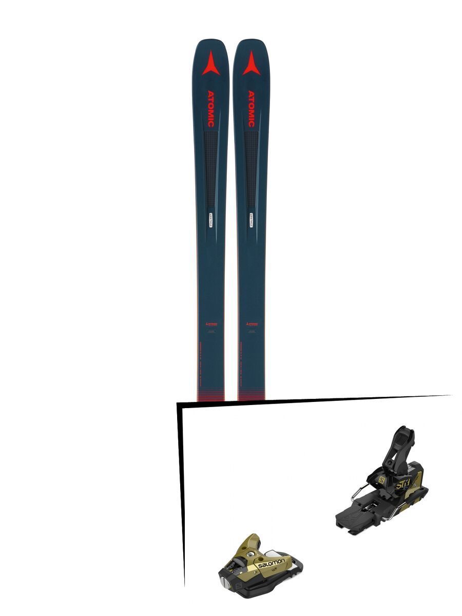 Set: Atomic Vantage 97 C 2019 + Salomon STH2 WTR 16 gold/black - Bild 1