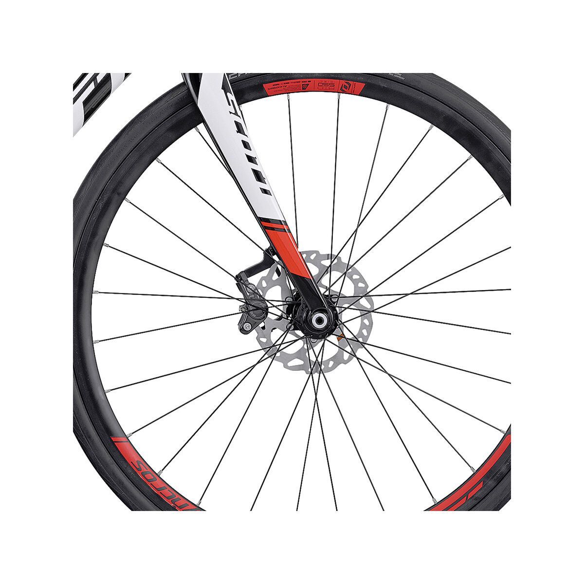 Scott Solace 20 Disc, black/white/red - Bild 2