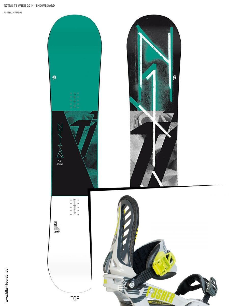 Set: Nitro T1 Wide  +  Pusher (476844S) - Bild 1