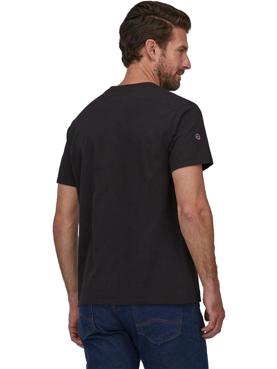 Patagonia Fitz Roy Icon Responsibili-Tee, ink black - Bild 3