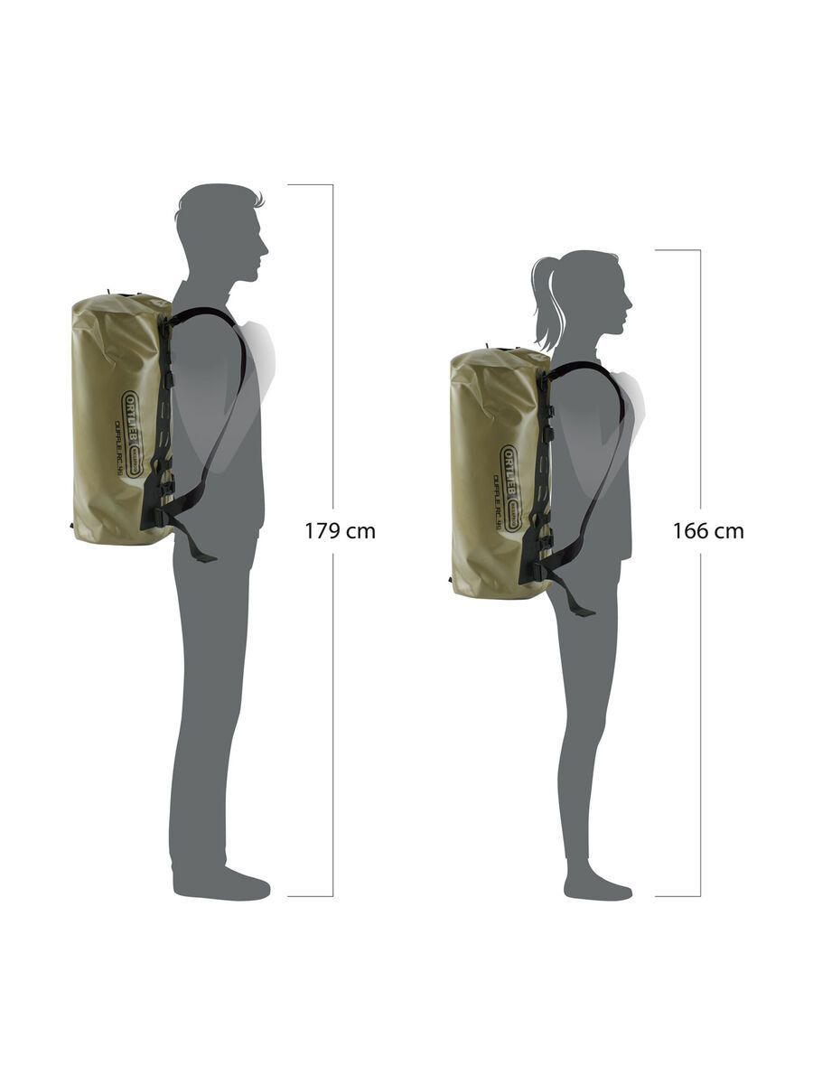 ORTLIEB Duffle RC 49 L, olive - Bild 3