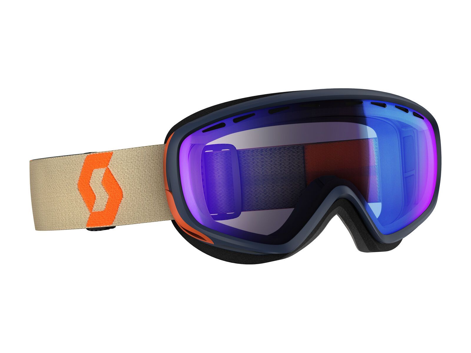 Scott Dana, nights blue crush orange/Lens: illuminator blue chrome - Bild 1