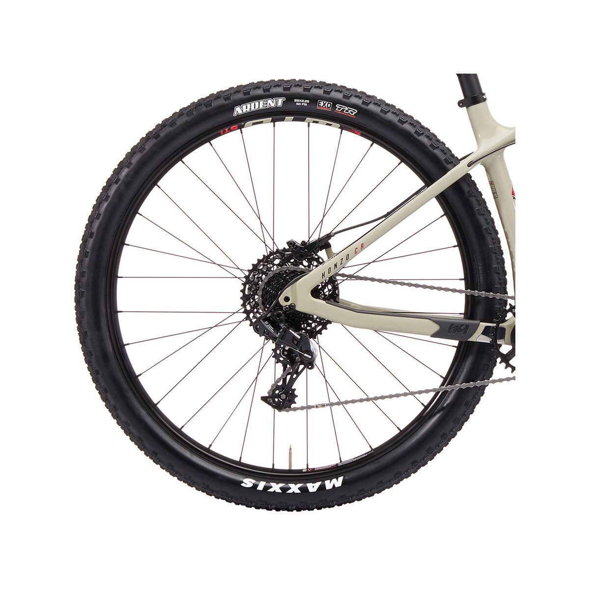 Kona Honzo CR, gloss desert tan w/ black, lipstick, & cream decals - Bild 5