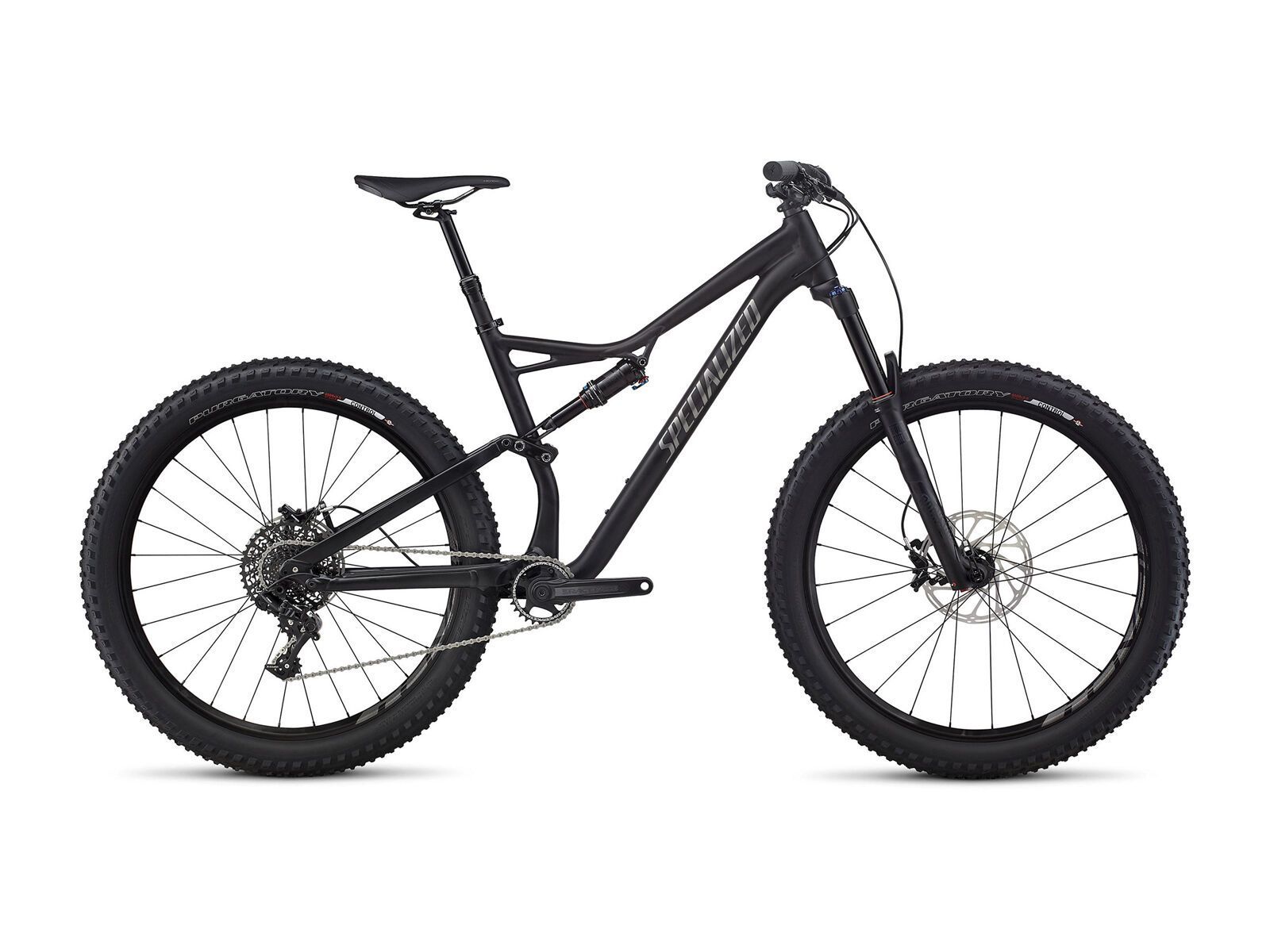 Specialized Stumpjumper FSR Comp 6Fattie, satin black/charcoal - Bild 1