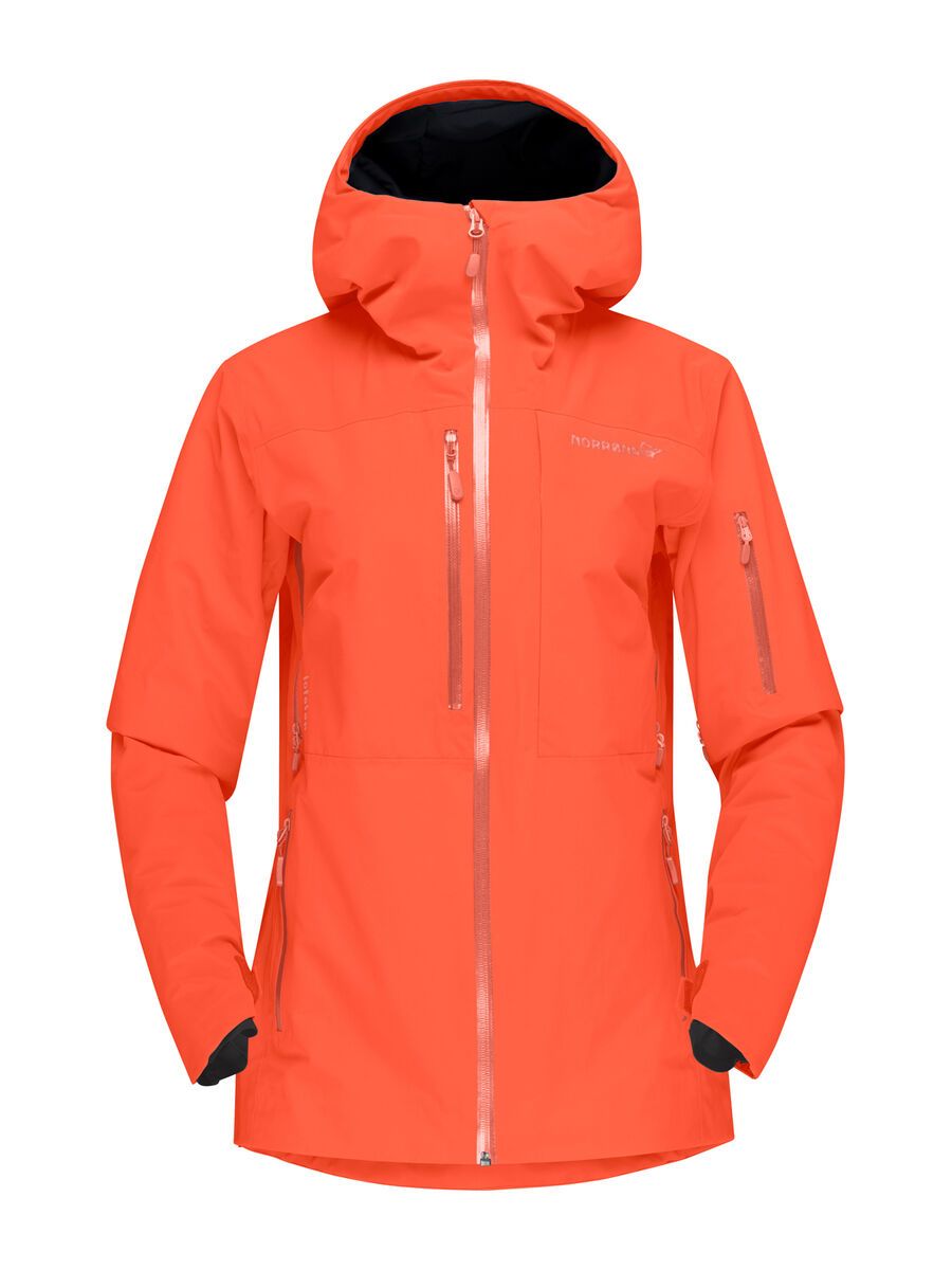 Norrona lofoten Gore-Tex Insulated Jacket W's, orange alert - Bild 1