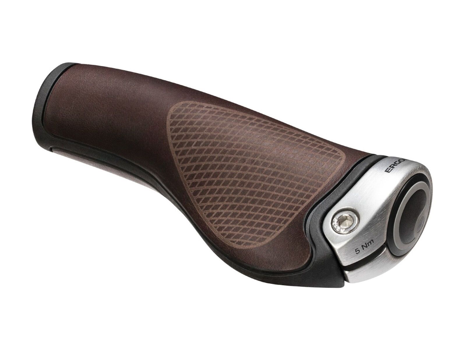 Ergon GP1 BioLeder (silberne Klemme), brown - Bild 1