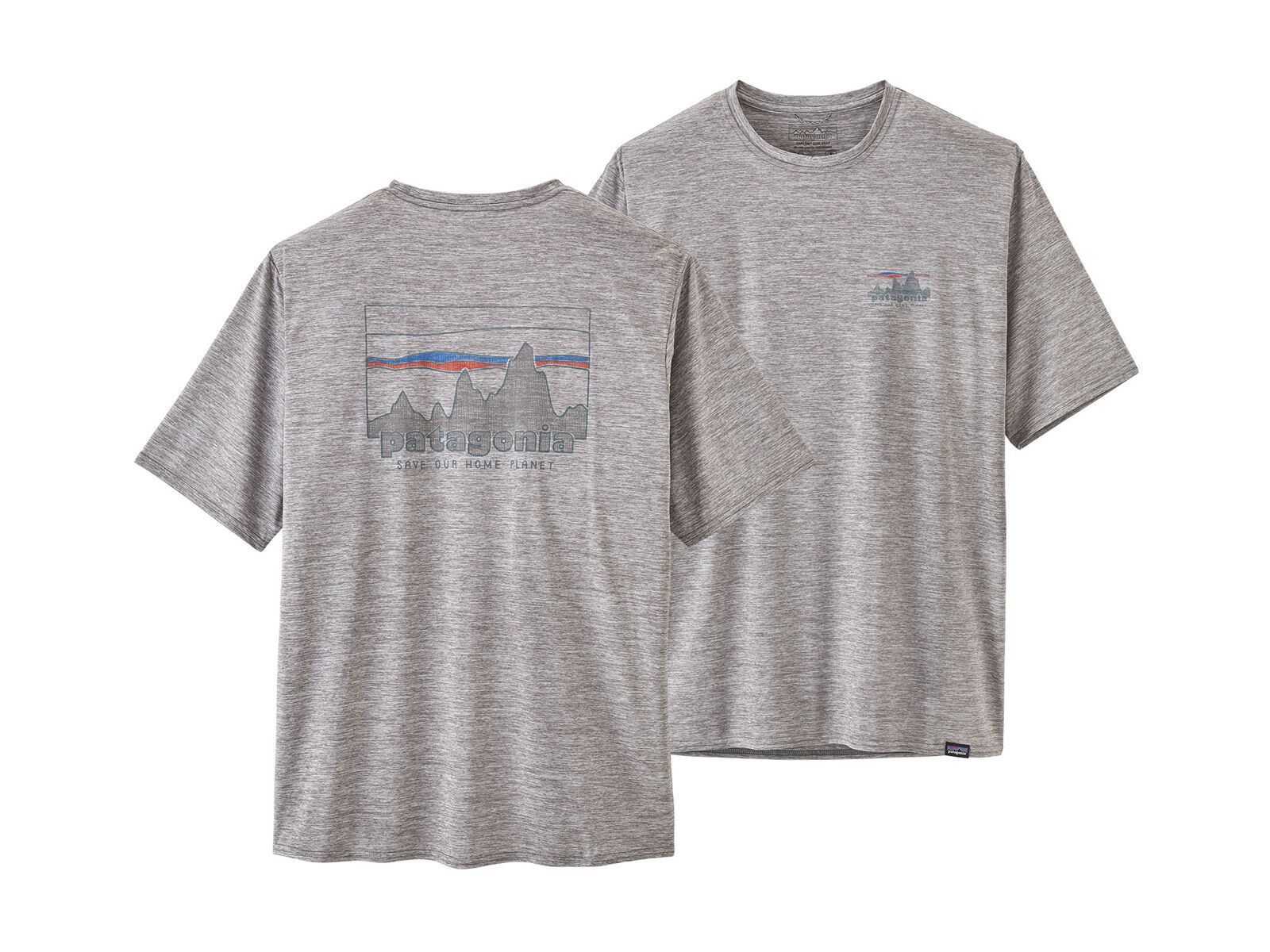 Patagonia Men's Capilene Cool Daily Graphic Shirt, '73 skyline: feather grey - Bild 6