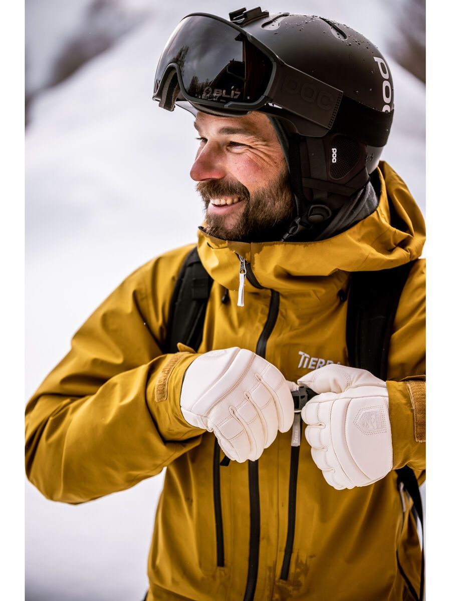 Hestra Fall Line Mitt, almond white/almond white - Bild 5