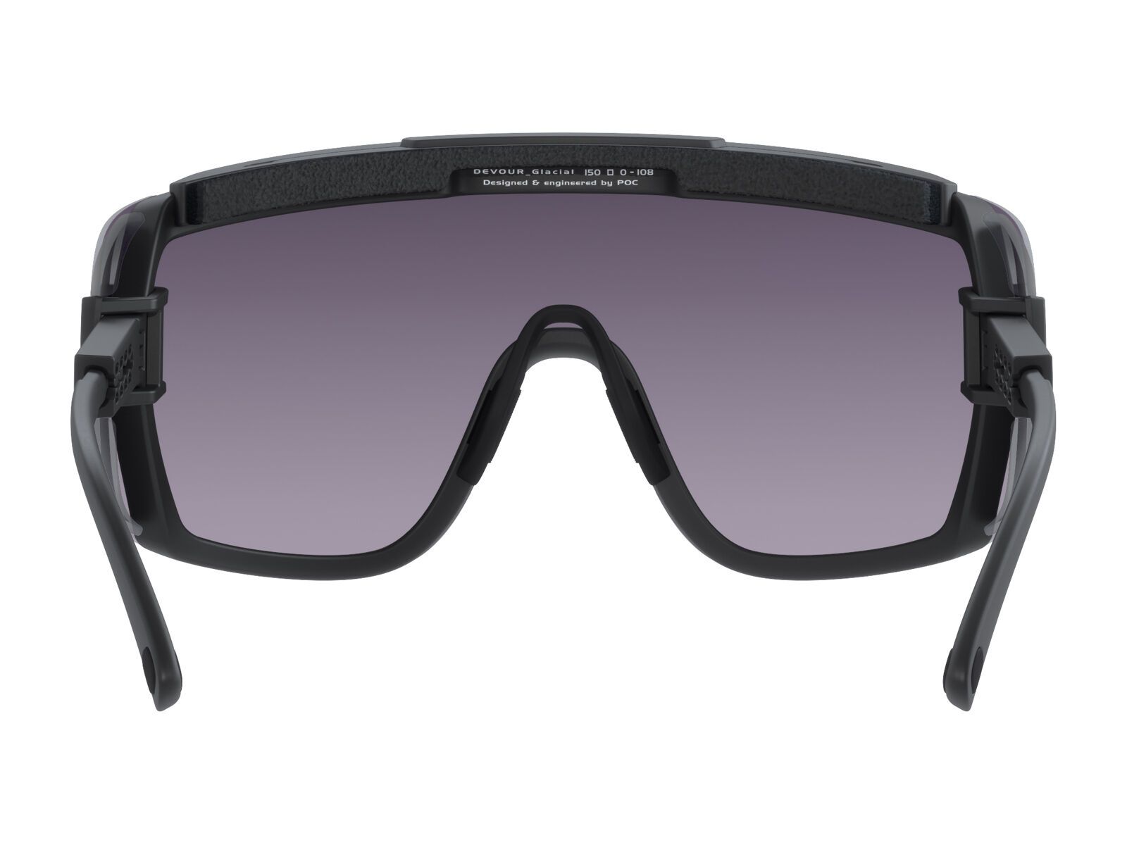 POC Devour Glacial Clarity Define/No Mirror, uranium black - Bild 4