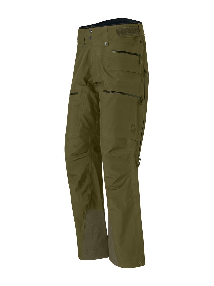 Norrona lofoten Gore-Tex Pants M's, olive night - Bild 2