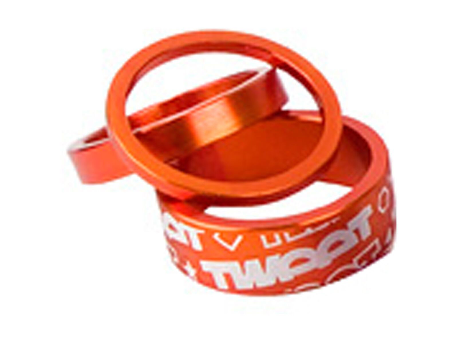 Spank Tweet Tweet Spacers, orange - Bild 1